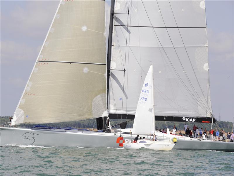 Day 7 action from Cowes Week 2009 photo copyright Rick Tomlinson / www.rick-tomlinson.com taken at  and featuring the Sonata class
