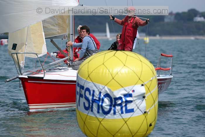Sonata Southern Areas at the International Paints Poole Regatta photo copyright David Harding / www.sailingscenes.co.uk taken at  and featuring the Sonata class
