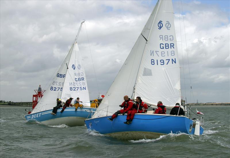 Action from the 2010 Medway Regatta photo copyright Nick Champion / www.championmarinephotography.co.uk taken at Medway Yacht Club and featuring the Sonata class