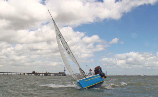Sonatas at the Medway Regatta photo copyright Mike Spurgeon taken at Medway Yacht Club and featuring the Sonata class