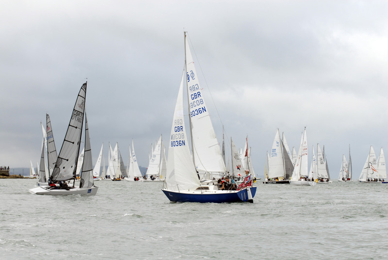 Cowes Week day 1 photo copyright Rick Tomlinson / www.rick-tomlinson.com taken at  and featuring the Sonata class