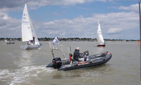 Sonata match racing at Dabchicks photo copyright DSC taken at Dabchicks Sailing Club and featuring the Sonata class
