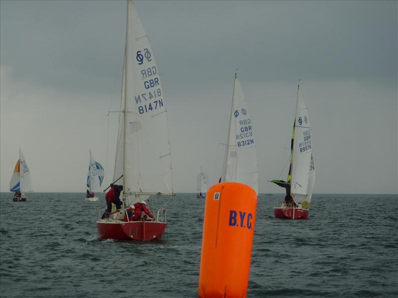 Sonata Southerns at Brixham photo copyright Tim Corbett taken at Brixham Yacht Club and featuring the Sonata class