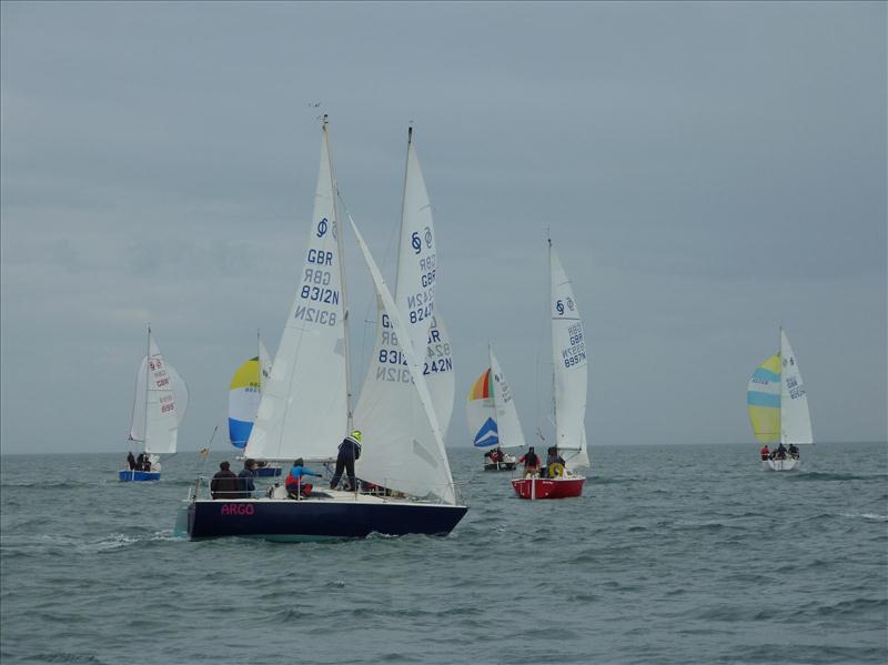 Sonata Southerns at Brixham photo copyright Tim Corbett taken at Brixham Yacht Club and featuring the Sonata class