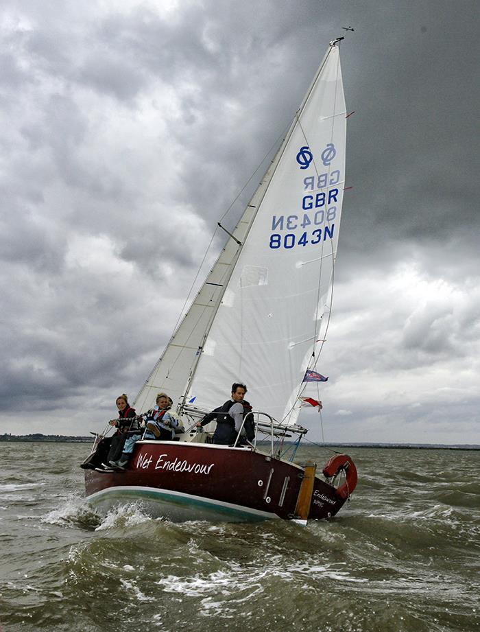 Mersea Week 2019 photo copyright Chrissie Westgate taken at West Mersea Yacht Club and featuring the Sonata class