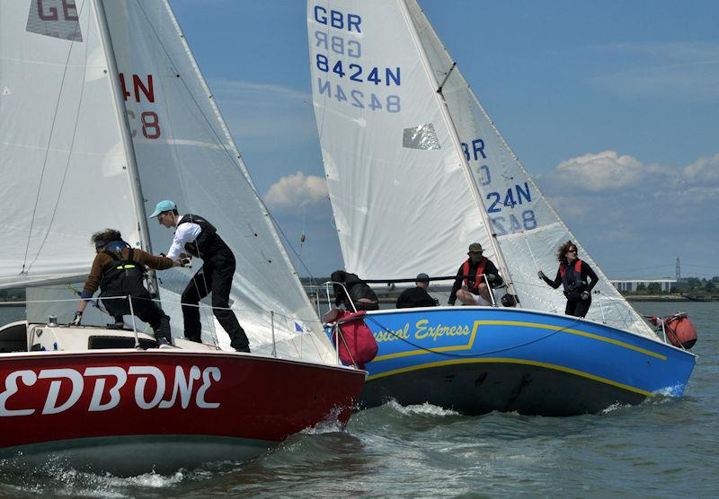 Medway Yacht Club Keelboat Regatta 2022 - photo © Nick Champion / www.championmarinephotography.co.uk