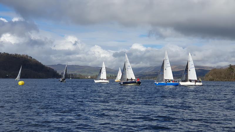 Sonata Inlands at Windermere photo copyright S McGibbon taken at Windermere Cruising Association and featuring the Sonata class