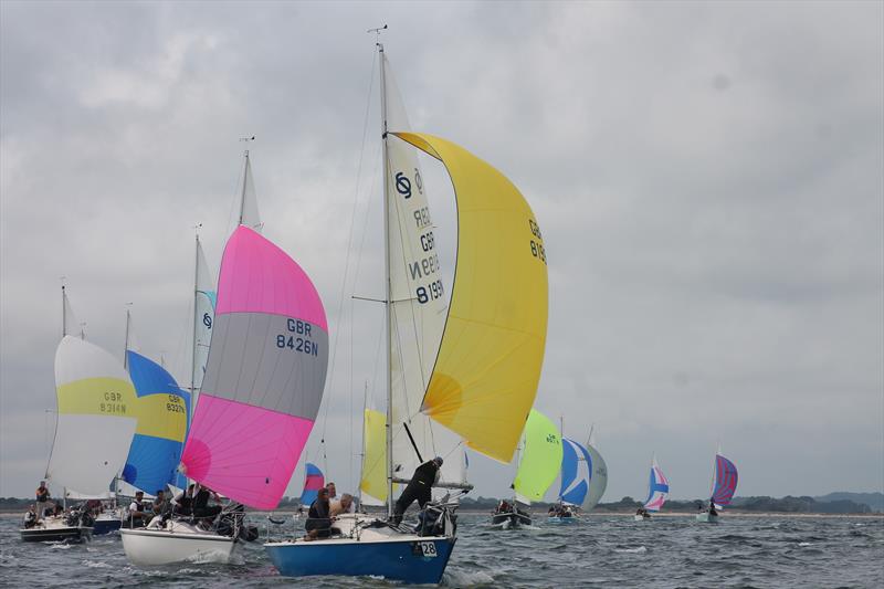 Sonatas Nationals at Parkstone Day 2 photo copyright Sarah Hornby taken at Parkstone Yacht Club and featuring the Sonata class