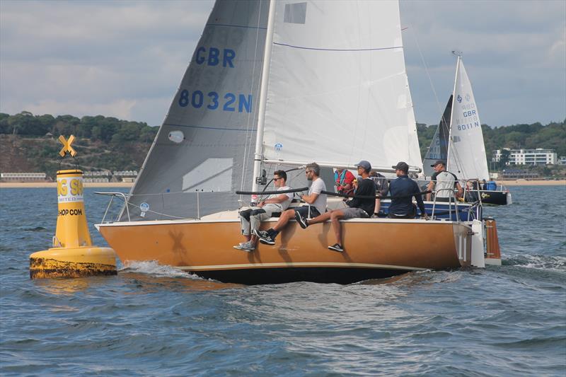 Sonatas Nationals at Parkstone Day 3 photo copyright Mary Reddyhoff taken at Parkstone Yacht Club and featuring the Sonata class