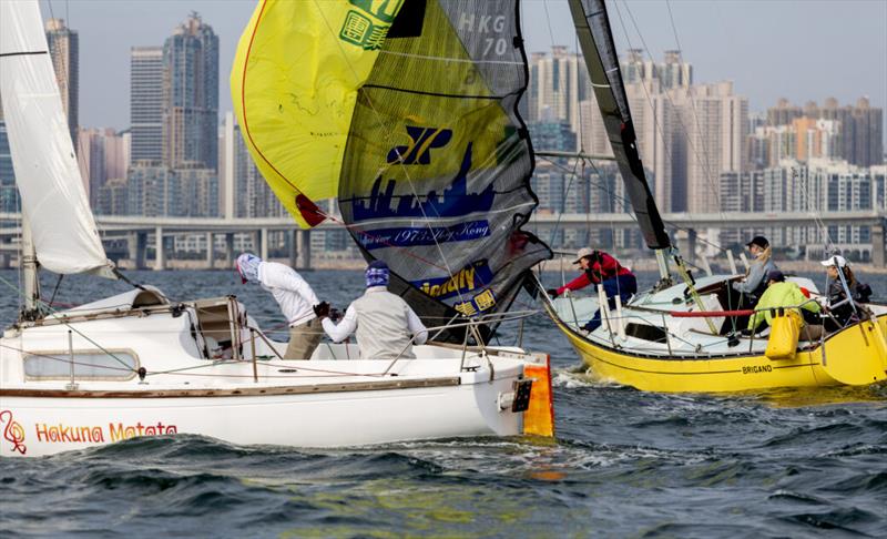 HKRNVR Memorial Vase 2024 photo copyright RHKYC / Guy Nowell taken at Royal Hong Kong Yacht Club and featuring the Sonata class