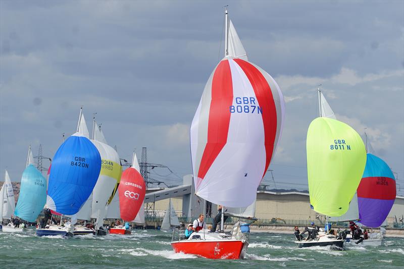 The 2024 Sonata Nationals will be held at Medway photo copyright Richard Janulewicz / www.sharkbait.org.uk taken at Medway Yacht Club and featuring the Sonata class