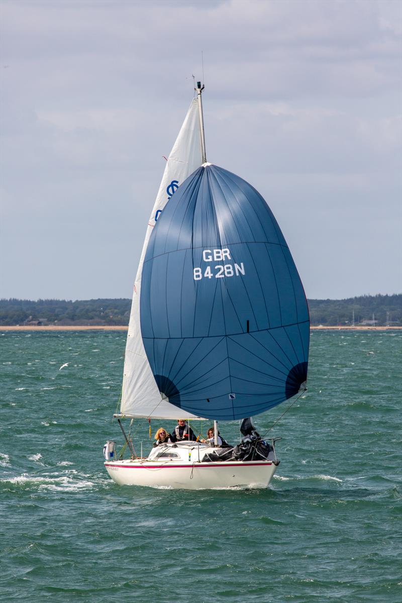 IRC 7 fleet on Day 4 of Cowes Week 2025 photo copyright Martin Augustus / www.sailingimages.co.uk taken at Cowes Combined Clubs and featuring the Sonata class