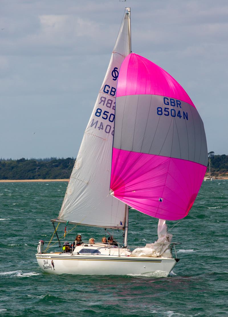 IRC 7 fleet on Day 4 of Cowes Week 2025 photo copyright Martin Augustus / www.sailingimages.co.uk taken at Cowes Combined Clubs and featuring the Sonata class