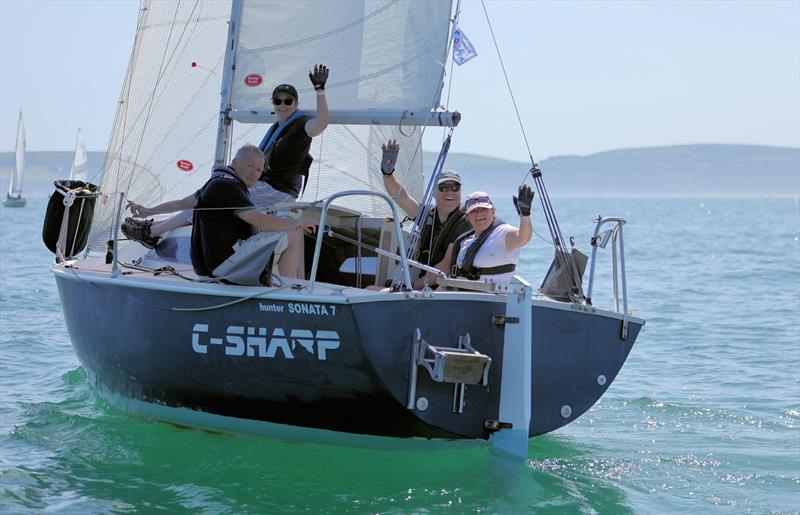 Sonata K8910N C-Sharp on Sunday at the International Paint Poole Regatta 2026 - photo © Mark Jardine