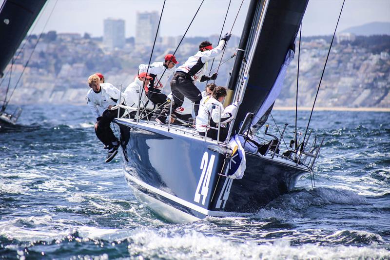 Soto 40 Off Valparaíso Race day 2 photo copyright Catalina Pérez taken at Yacht Club de Chile and featuring the Soto 40 class