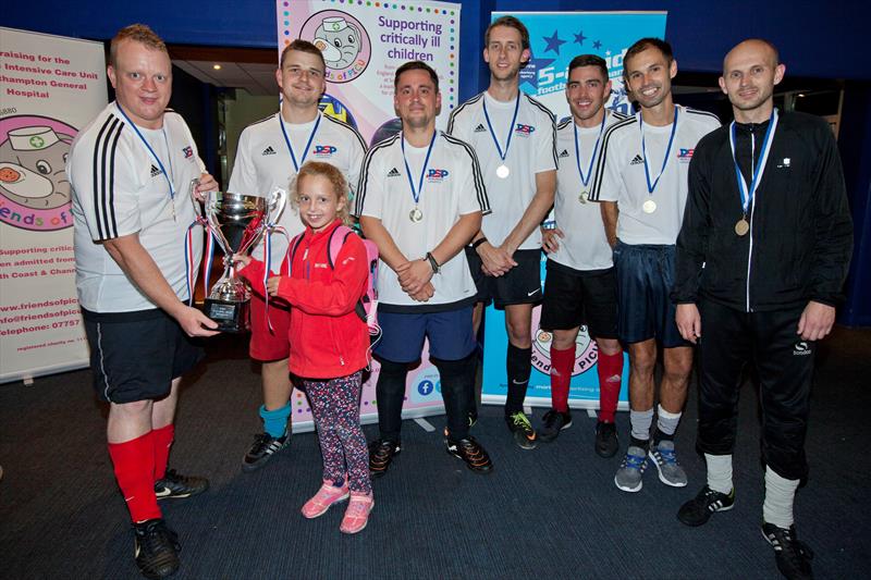 PSP Marine win the MAA 5-a-side football tournament at the Southampton Boat Show 2016 - photo © MAA