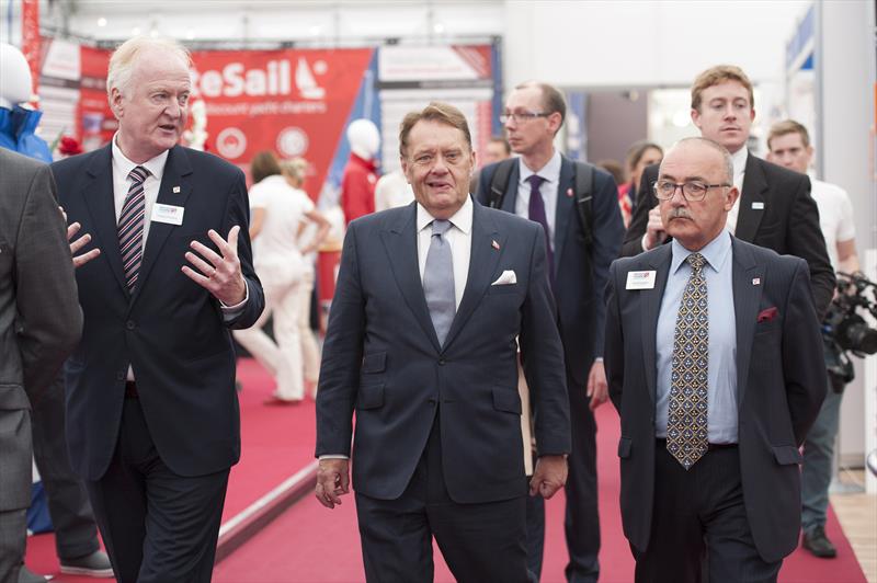 The Minister for Transport, Rt Hon John Hayes MP, visits the Southampton Boat Show - photo © onEdition