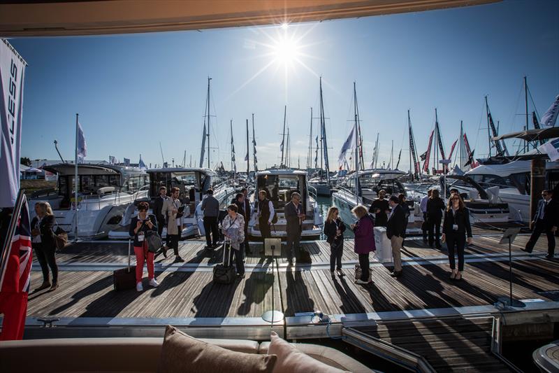 Opening day of TheYachtMarket.com Southampton Boat Show photo copyright Robert Stanwyck / Factory Images taken at  and featuring the  class