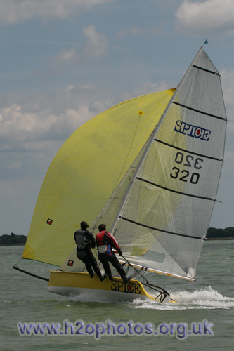 Langstone Harbour Race Weekend photo copyright www.h2ophotos.org.uk taken at  and featuring the Spice class