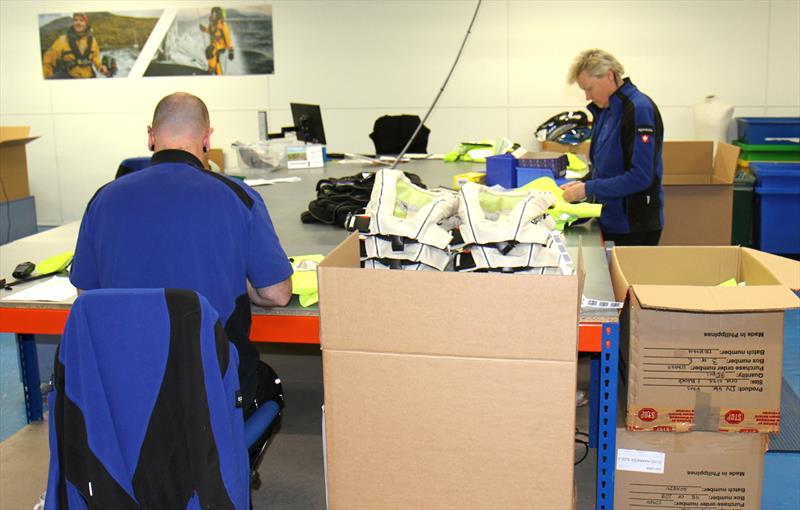 Spinlock Deckvest manufacturer and packing - photo © Mark Jardine / YachtsandYachting.com