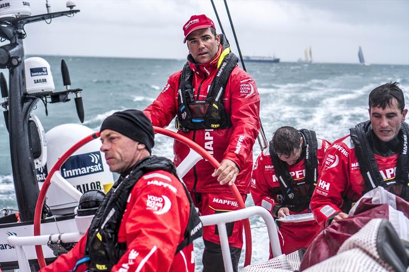 Spinlock's custom lifejacket for the Volvo Ocean Race - photo © Ugo Fonolla / Volvo Ocean Race