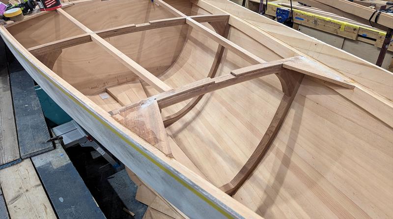 P30 in build - photo © Mark Jardine