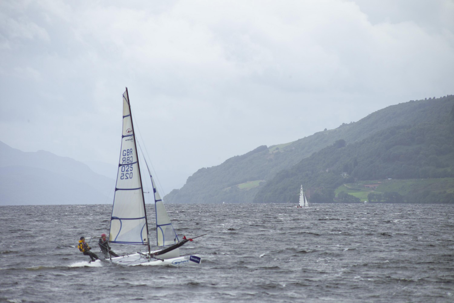 Records were set in the Caley Marina Loch Ness Monster Race photo copyright Yvonne Crook taken at Peterhead Sailing Club and featuring the Spitfire class