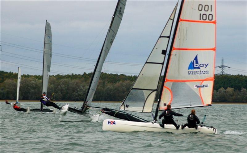 Grafham Cat Open 2014 photo copyright Nick Champion / www.championmarinephotography.co.uk taken at Grafham Water Sailing Club and featuring the Spitfire class