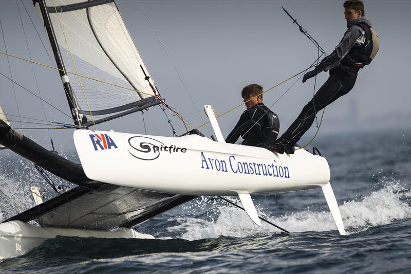 Jack Butters and Sam James, Spitfire photo copyright Paul Wyeth / RYA taken at Royal Yachting Association and featuring the Spitfire class