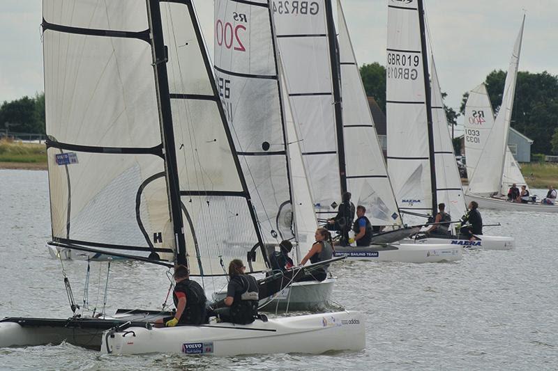 Pyefleet Week 2016 day 6 photo copyright Tanya Bines taken at Brightlingsea Sailing Club and featuring the Spitfire class