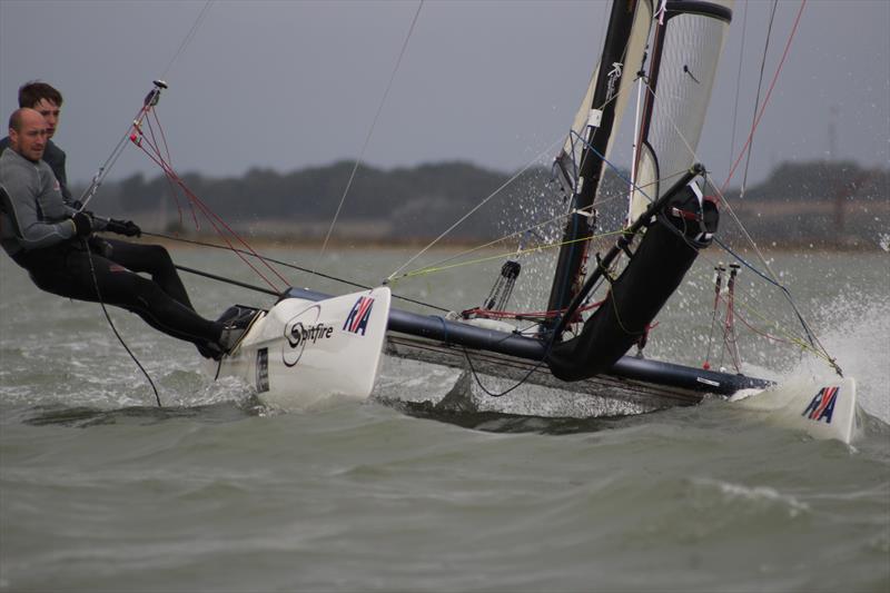 Spitfire Nationals at Brightlingsea photo copyright Will Stacey taken at Brightlingsea Sailing Club and featuring the Spitfire class