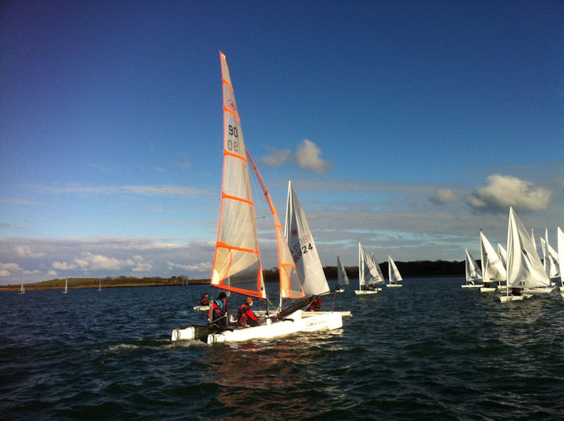 Ballyholme Icebreaker Series Part 2 photo copyright Mark Mackey taken at Ballyholme Yacht Club and featuring the Spitfire class