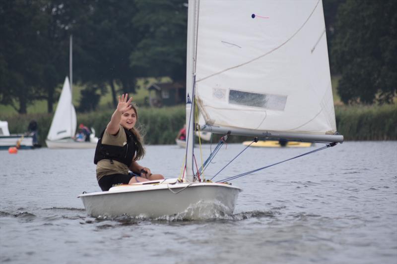 Tallulah during the Horning Sailing Club Open Dinghy Weekend 2021 photo copyright Holly Hancock taken at Horning Sailing Club and featuring the Splash class