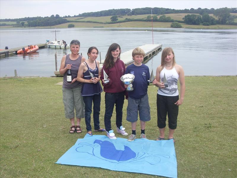 Winners at the UK Splash Nationals 2011 photo copyright Chris Arnell taken at Hollowell Sailing Club and featuring the Splash class