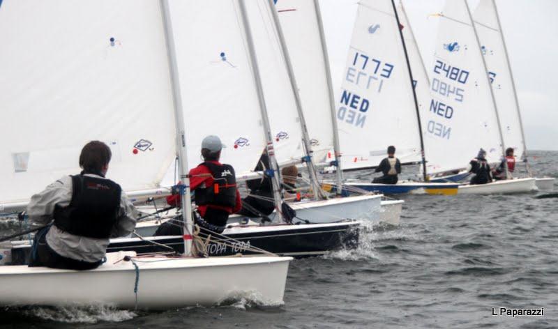 Action from the Splash National Championships 2012 photo copyright Luwe Stroosma taken at Christchurch Sailing Club and featuring the Splash class