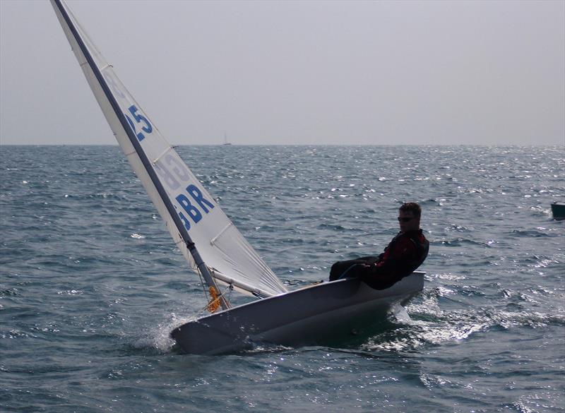 Joe Croker wins the Splash Nationals at Christchurch photo copyright Chris Arnell taken at Christchurch Sailing Club and featuring the Splash class