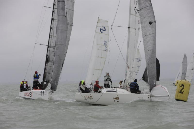 Day 2 of the ORC Sportboat European Championship photo copyright Hajo Magazin taken at Balatonfüredi Yacht Club and featuring the Sportsboats class