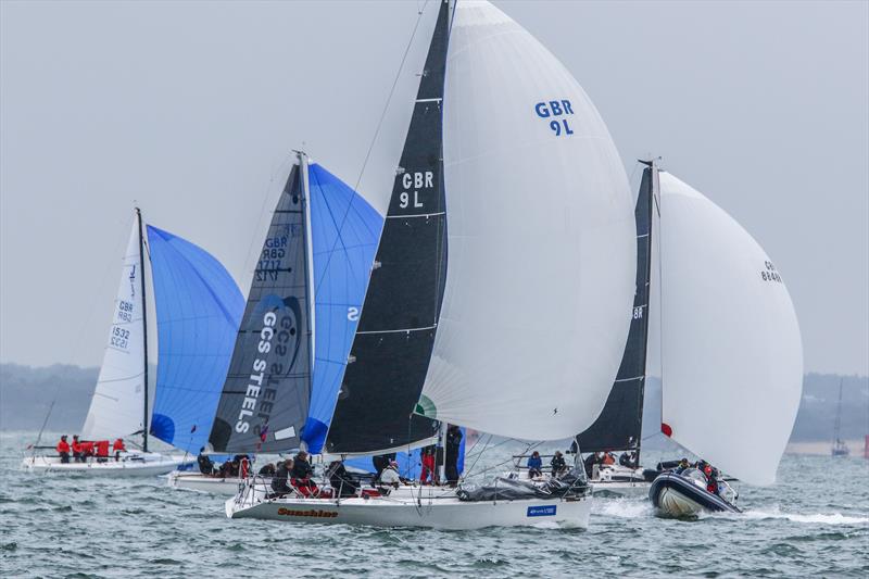 Sunshine in the Sportsboat class on day 6 of Lendy Cowes Week photo copyright Tom Gruitt / CWL taken at Cowes Combined Clubs and featuring the Sportsboats class