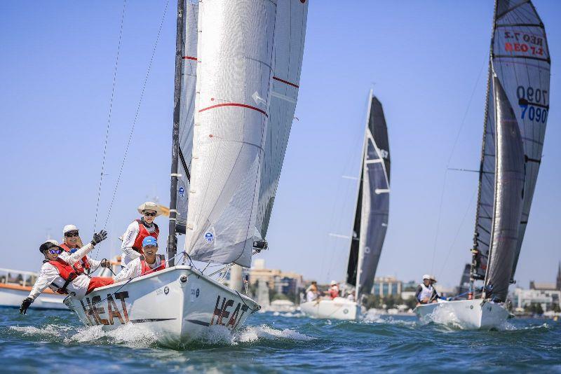 2018 Festival of Sails photo copyright Salty Dingo taken at Royal Geelong Yacht Club and featuring the Sportsboats class