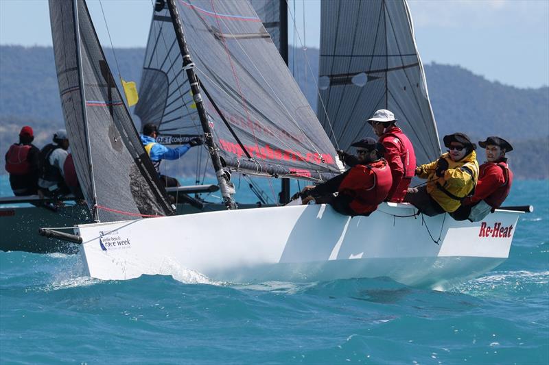 The Ratcliff's RE-Heat won the Sports Boats - Airlie Beach Race Week 2019 photo copyright Shirley Wodson taken at Whitsunday Sailing Club and featuring the Sportsboats class