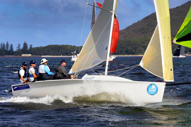 Sportboats revel in the conditions at Port Stephens - photo © Sail Port Stephens