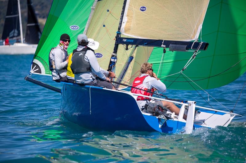 Barely Legal - her owner's generosity won him the Boss Hog award - Airlie Beach Race Week photo copyright Shirley Wodson taken at Whitsunday Sailing Club and featuring the Sportsboats class