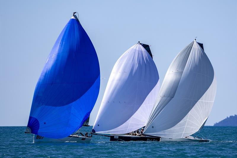 A Sports Boat showdown - Airlie Beach Race Week 2024 photo copyright Andrea Francolini taken at Whitsunday Sailing Club and featuring the Sportsboats class