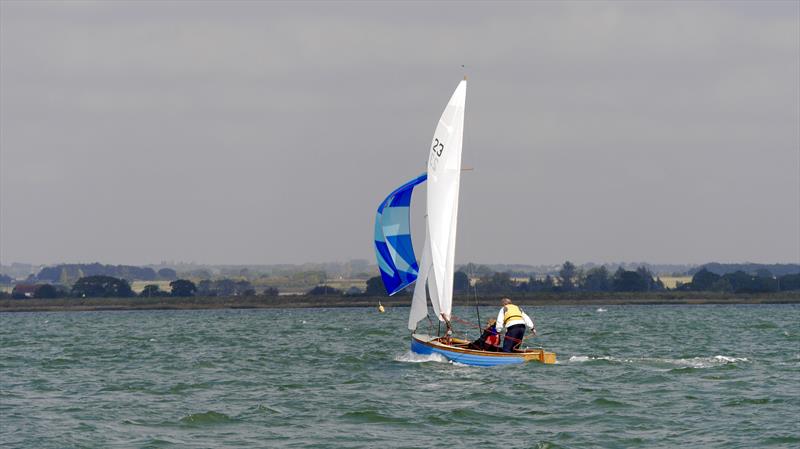 Chris & Kathryn Nichols during the Blackwater SC Dyer Cup 2015 photo copyright Oliver Southgate / OJSPhotography taken at Blackwater Sailing Club and featuring the Sprite class