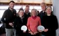 Silver Fleet prize winners at the Squib Broadland Regatta