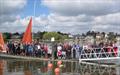 Waiting for the breeze at the Squib Broadland Regatta