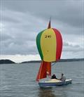DURT, the €400 Squib promoting sailing on a budget, finishes 5th in the Squib Irish Southern Championships at Cove Sailing Club © CSC