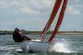 Patrick Wilton and Mike Taylor sail during Squib Gold Cup 2025 at Royal Corinthian Yacht Club