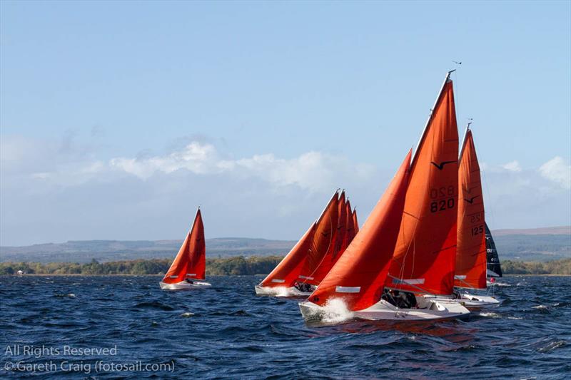 Irish Squib Inlands at Lough Derg - photo © Gareth Craig / www.fotosail.com