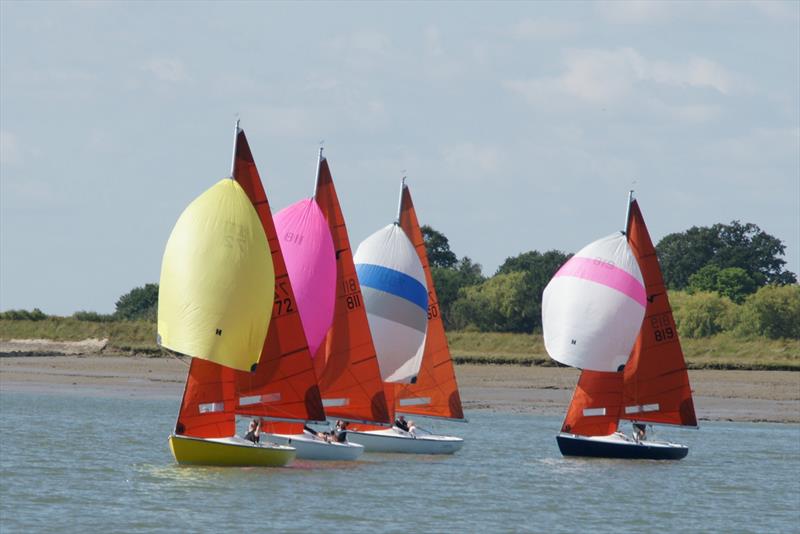 HMS St Mathew Cup at Burnham photo copyright Alan Hanna taken at Burnham Sailing Club and featuring the Squib class